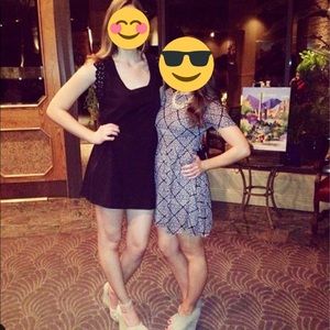 Black Lasercut Dress